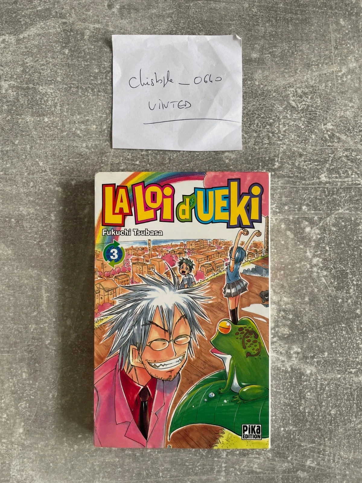 Manga La loi d'Ueki tome 3 en version française.